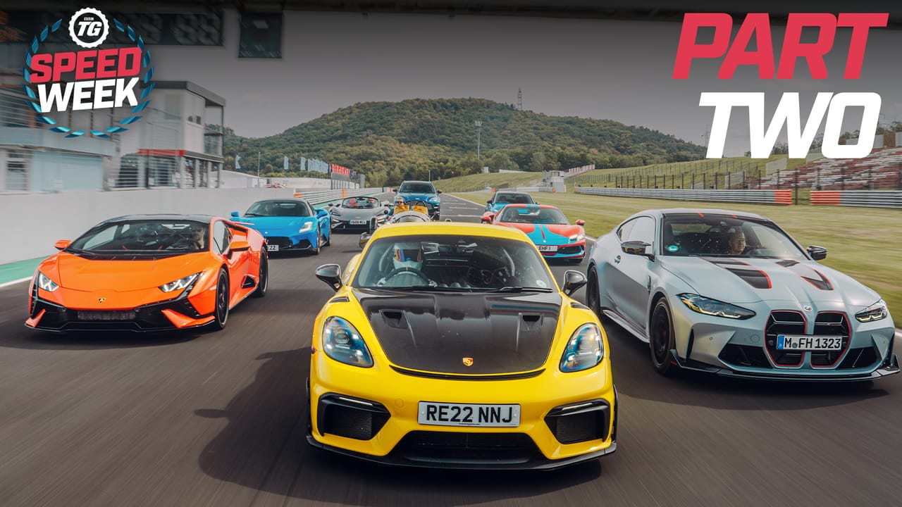 The best performance cars of 2022 tested on track TG's Speed Week